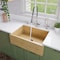 Alfi Brand ALFI brand AB3021 30" Sgl Bowl Bamboo Kitchen Farm Sink AB3021 - alternate 1